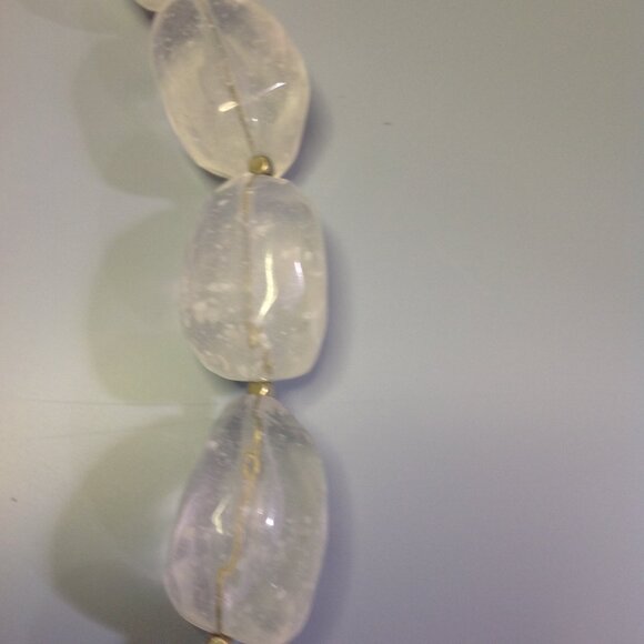 Loft (Ann Taylor) Necklace Chunky Bead Rock Candy Pastel Multicolor - Picture 5 of 15